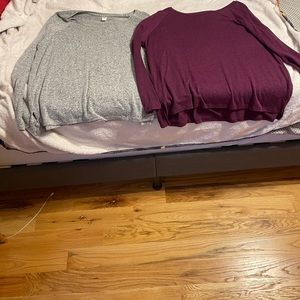 Old Navy long sleeve shirts